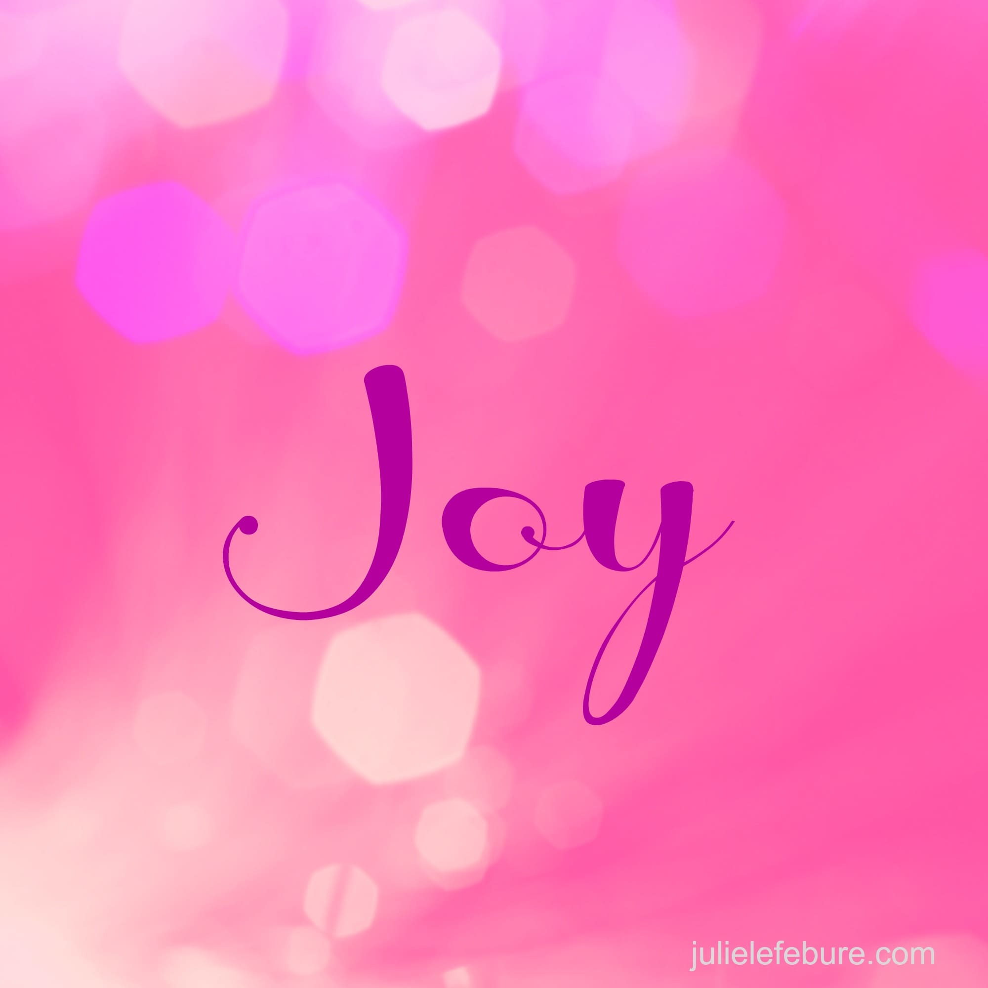 Choosing Joy