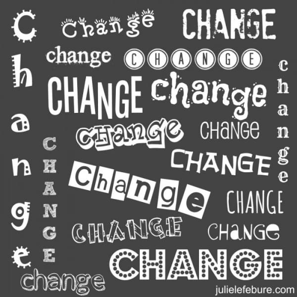 Five Minute Friday – Change