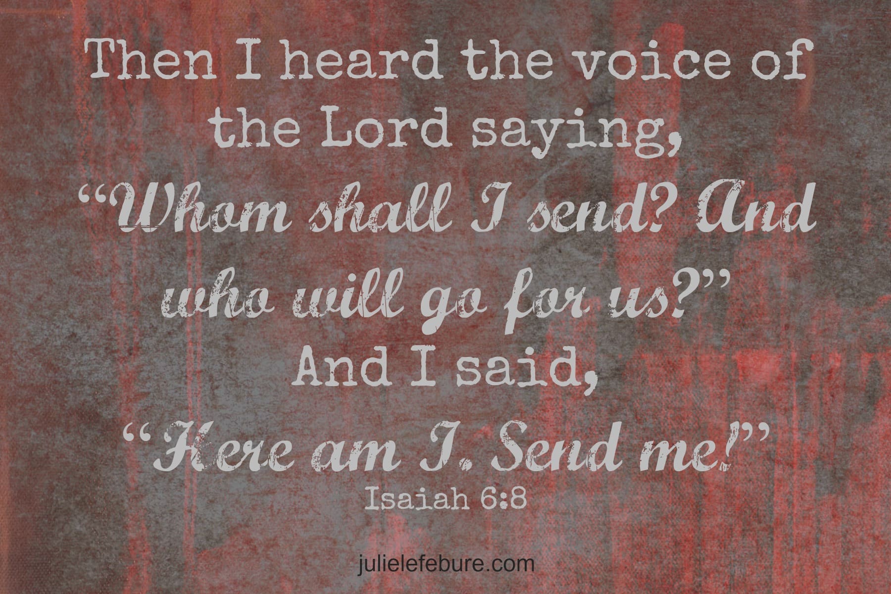 Five Minute Friday – Send