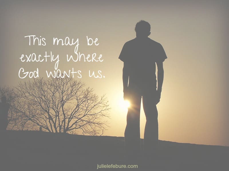 Where God Wants Us