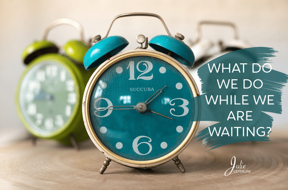 So, What Do We Do Now While We Are Waiting?